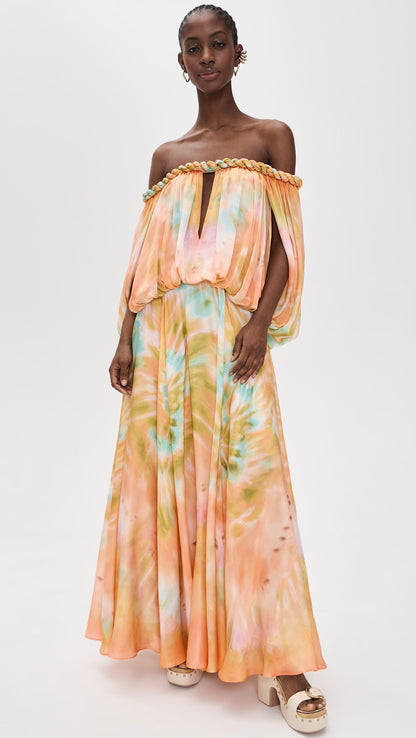 Zimmermann Luna Twist Billow Gown