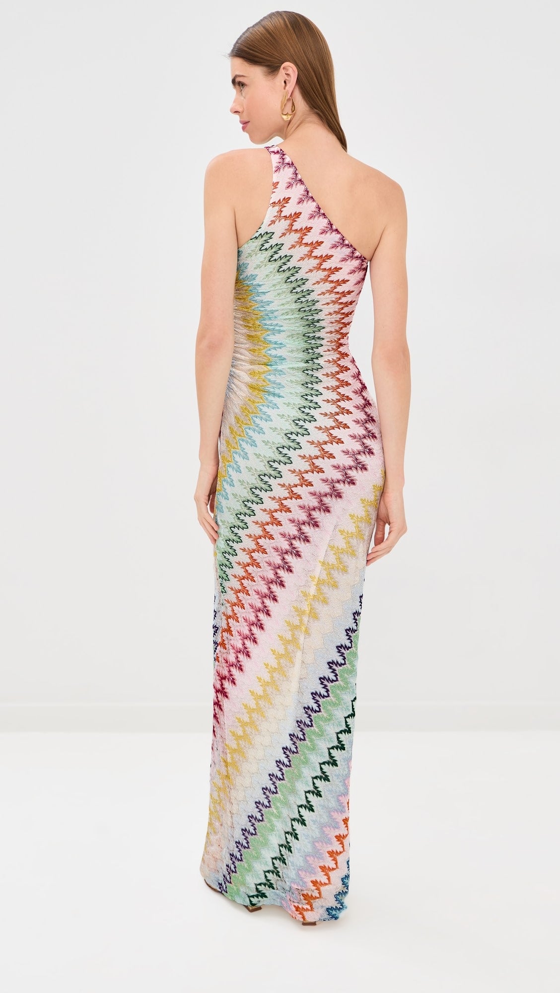 Missoni One Shoulder Long Dress