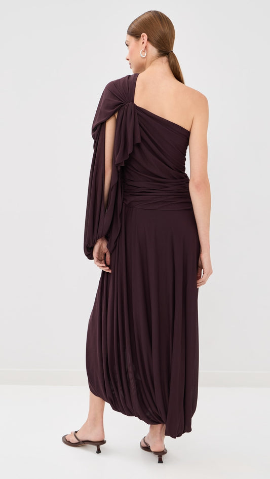 Proenza Schouler Gabri Dress in Gauzy Pleated Jersey