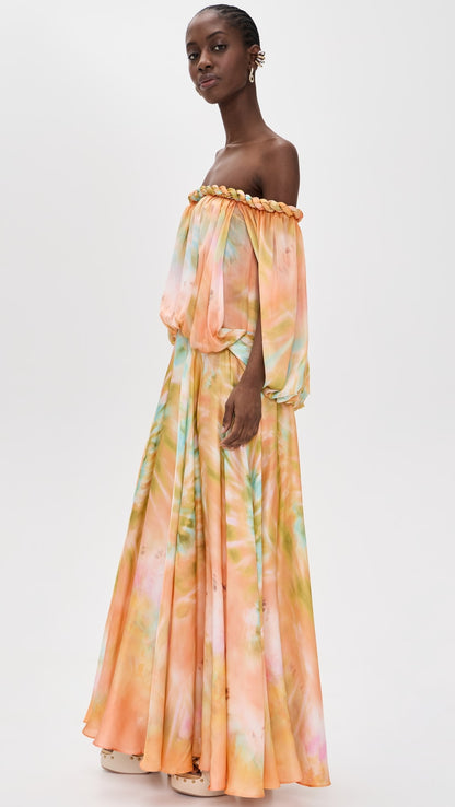 Zimmermann Luna Twist Billow Gown