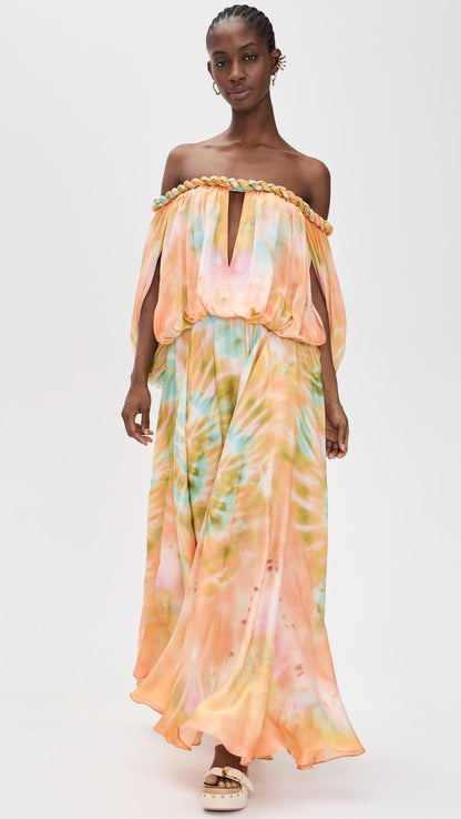 Zimmermann Luna Twist Billow Gown