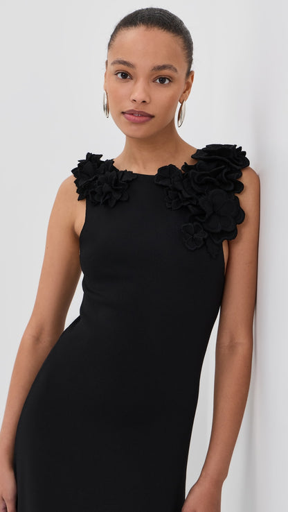 Victoria Beckham Mesh Detail Gown