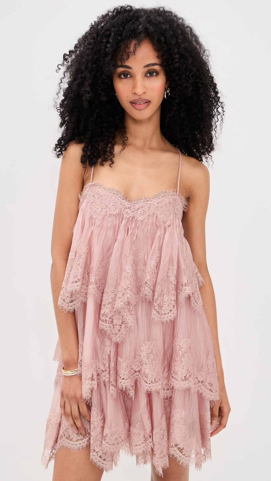 Zimmermann Alchemy Shirred Mini Dress