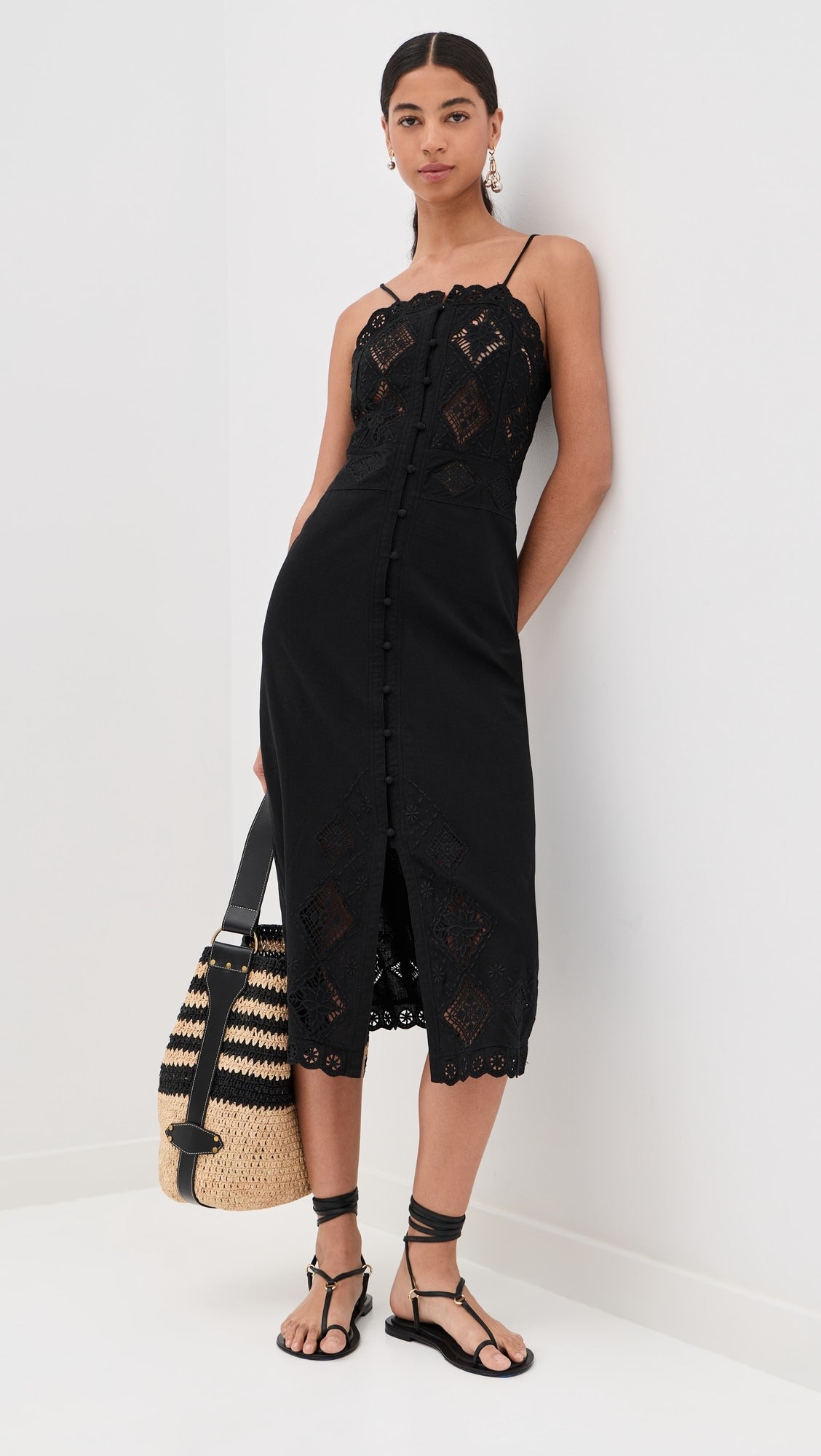 rabanne Short Gathered Dress In Lambskin