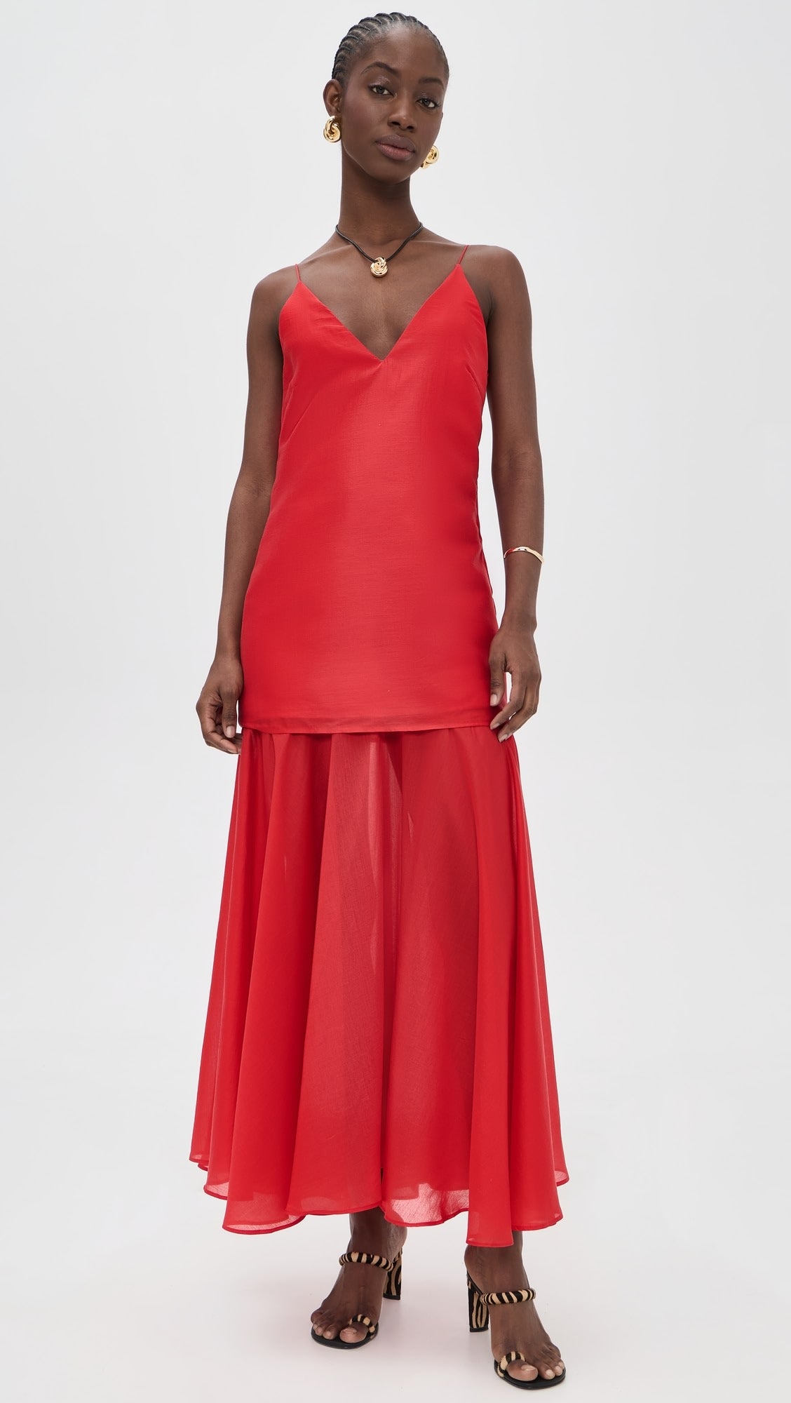 Ulla Johnson Filippa Lace Applique Silk Gown
