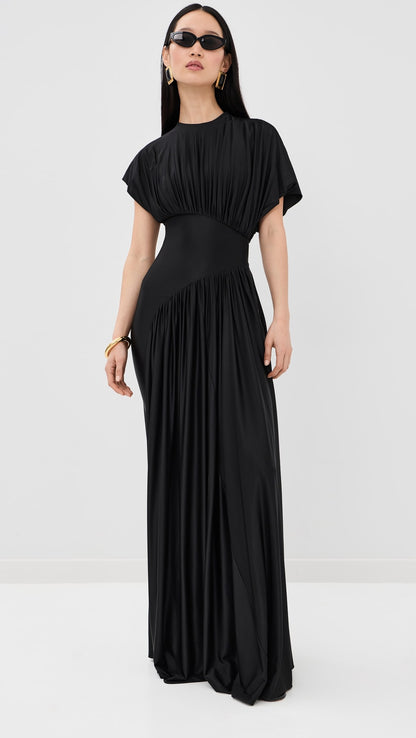 Victoria Beckham Mesh Detail Gown